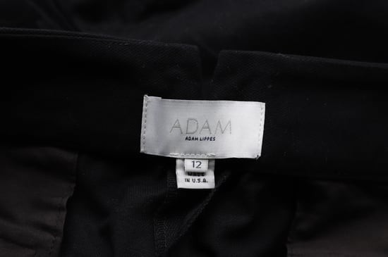 Adam Lippes Maßgeschneiderte Hose aus schwarzer Baumwolle - Image 2