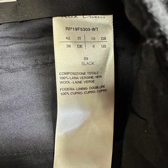 Rick Owens Hose aus schwarzer Wolle - Image 4