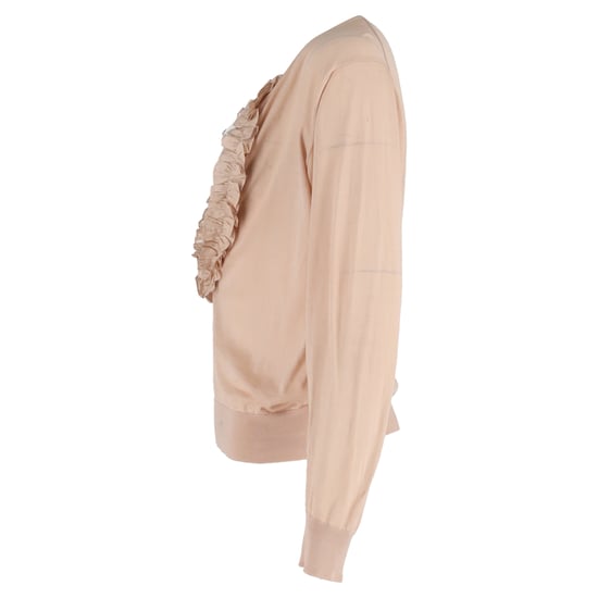 Chloé Rüschenpullover aus pastellrosa Seide - Image 2