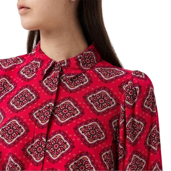 Vero Moda - Hemd für Damen, Spitzendetail, leger, Puffärmel (Himbeerrosa) - Image 3