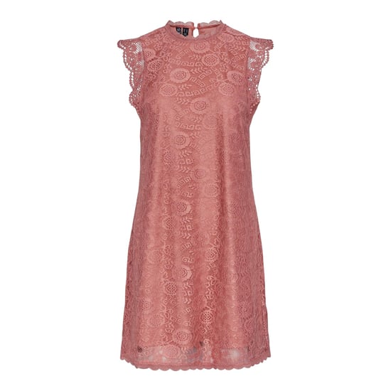 Pieces - "Olline" Minikleid für Damen, Spitze, Leger (Canyon Rose) - Image 2