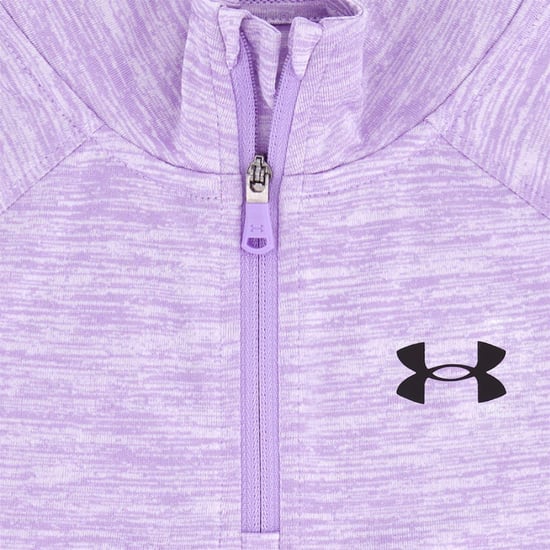 Under Armour - Trainingsanzug-Set für Mädchen (Flieder/Schwarz) - Image 3