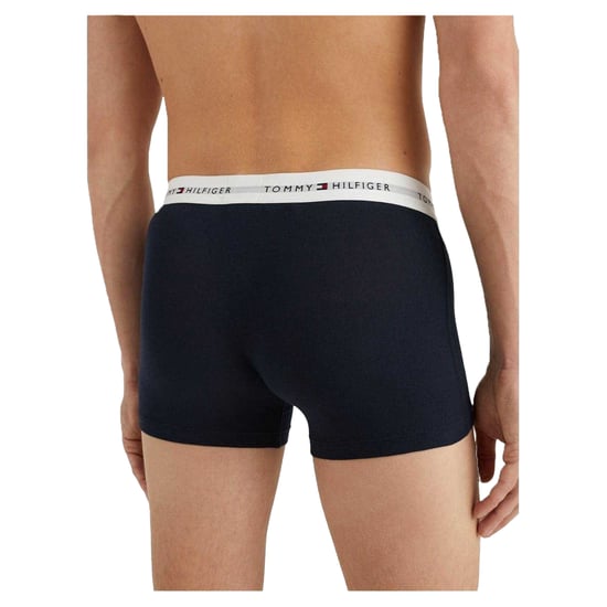 Tommy Hilfiger - Boxershorts für Herren, Baumwollmischung, Klassisch (3er-Pack) (Himmelblau) - Image 2