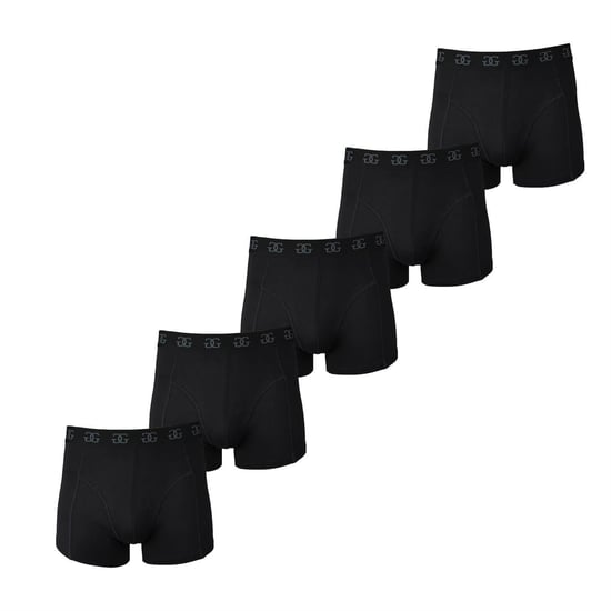 Giorgio - Boxershorts für Herren, Baumwollmischung (5er-Pack) (Schwarz) - Image 1