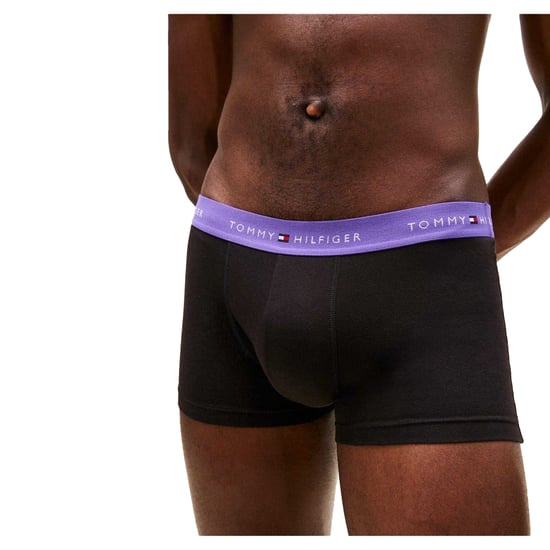 Tommy Hilfiger - Boxershorts für Herren, Baumwollmischung, Klassisch (3er-Pack) (Schwarz) - Image 1
