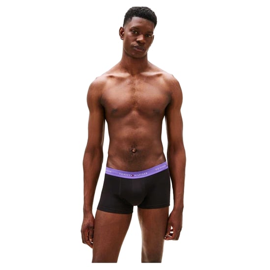 Tommy Hilfiger - Boxershorts für Herren, Baumwollmischung, Klassisch (3er-Pack) (Schwarz) - Image 2