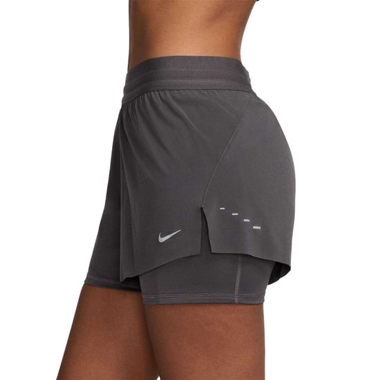 Nike - "FIT Swift" Laufshorts für Damen (Donnergrau) - Image 3