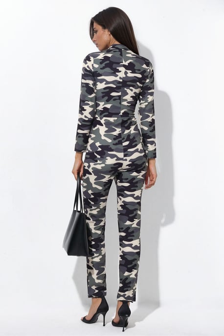 Tagloser Camouflage-Schmalbeinig-Overall - Image 4