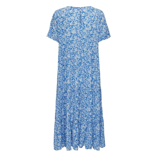 Only - Maxikleid für Damen, kurzärmlig (Provinzielles Blau) - Image 2