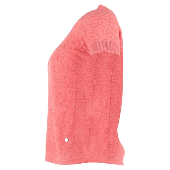 Hermès Strick-T-Shirt mit Rundhalsausschnitt aus rosa Wolle - Image 2