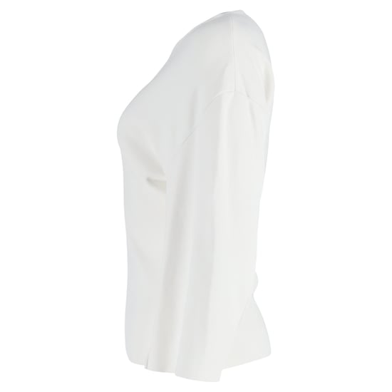 Stella McCartney Rundhals-Top aus weißer Baumwolle - Image 2