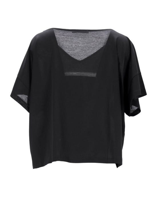 Acne Studios Susanna M Cot T-Shirt aus schwarzer Baumwolle - Image 3