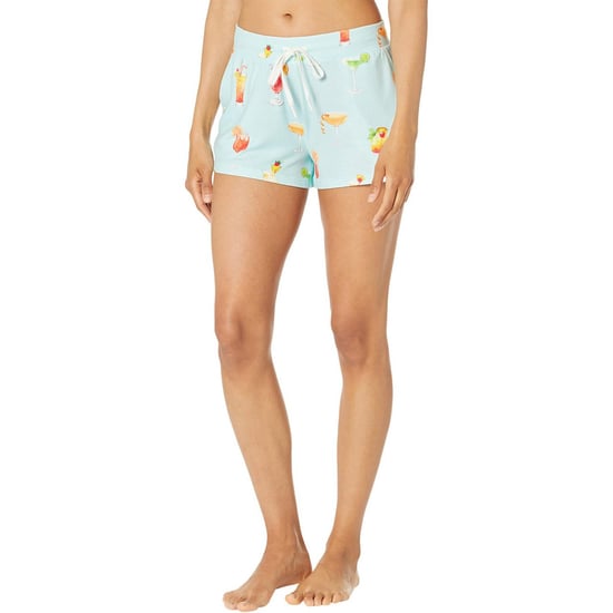 PJ Salvage - "Let´s Drink About It" Lounge-Shorts für Damen (Aquablau/Bunt) - Image 3