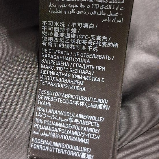 Balenciaga Deconstructed Check Coat aus grauer Wolle - Image 6