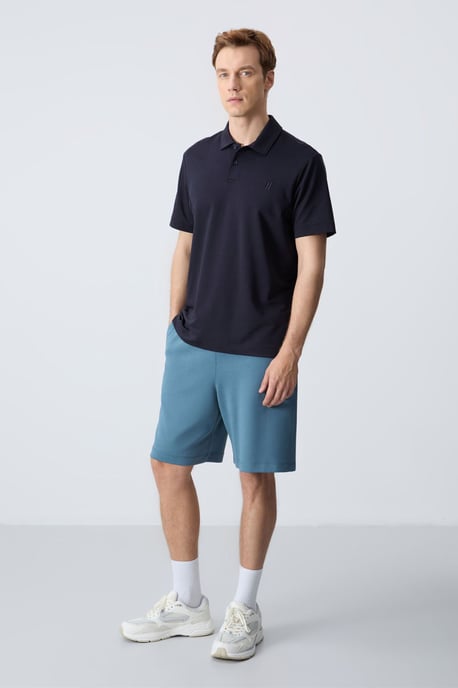 Herren Sweatshorts aus Baumwollmischung - Image 2