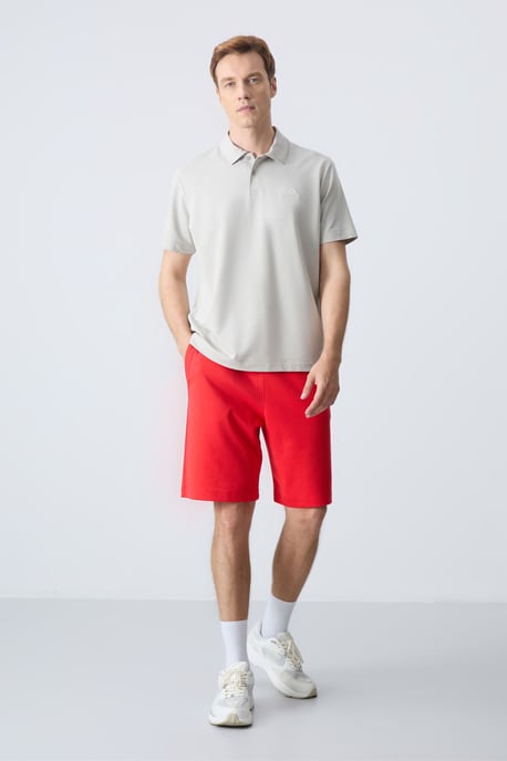 Herren Sweatshorts aus Baumwollmischung - Image 1