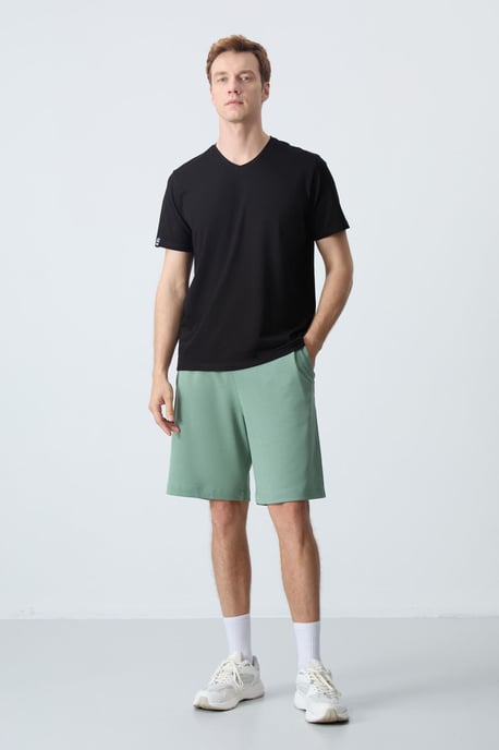 Herren Sweatshorts aus Baumwollmischung - Image 4