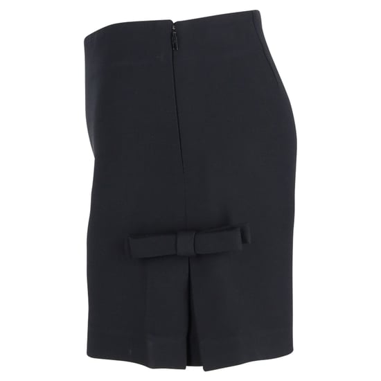 Fendi Shorts mit Schleifendetail aus schwarzer Wolle - Image 2