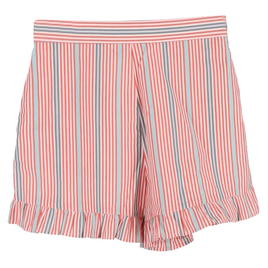 See by Chloé gestreifte Mini-Shorts aus mehrfarbiger Baumwolle - Image 1