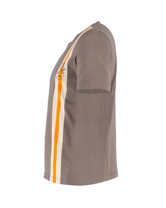 Louis Vuitton T-Shirt mit Streifenmuster aus brauner Baumwolle - Image 2