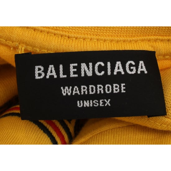 Balenciaga-T-Shirt für politische Kampagnen aus gelber Baumwolle - Image 4