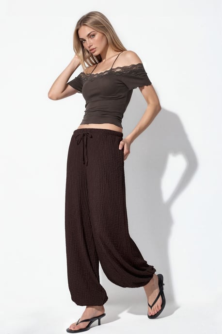 Damen Gewebe Jogginghose - Image 2