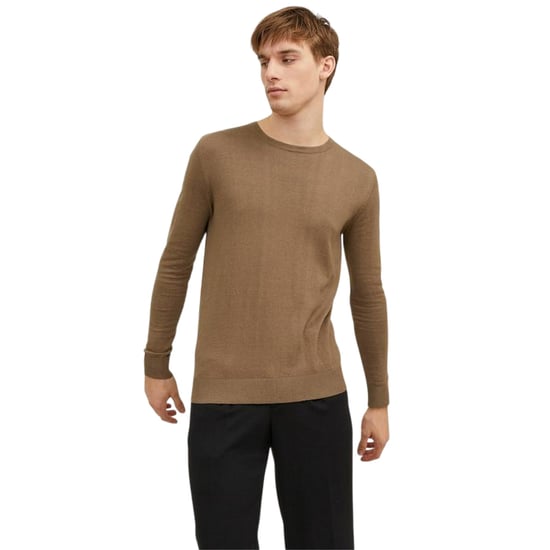 Jack And Jones - "Essential" Pullover für Herren, Rundhalsausschnitt, Regulär (Graubraun) - Image 1