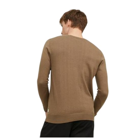 Jack And Jones - "Essential" Pullover für Herren, Rundhalsausschnitt, Regulär (Graubraun) - Image 3