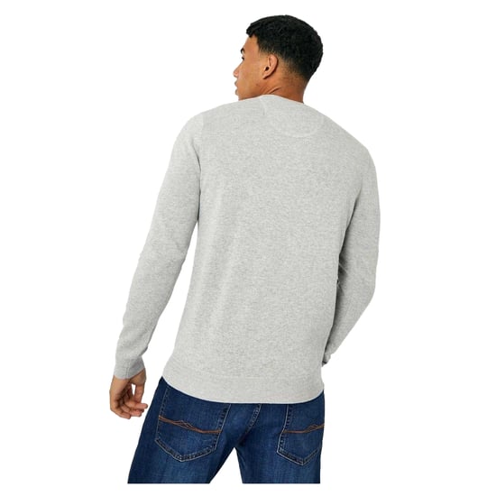 Jack Wills - "Seabourne" Pullover für Herren, Rundhalsausschnitt (Helles Aschgrau meliert) - Image 2