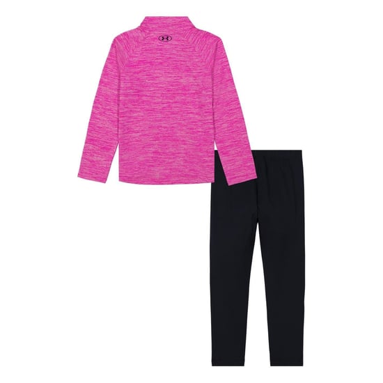 Under Armour - Trainingsanzug-Set für Mädchen (Schwarz/Pink) - Image 2