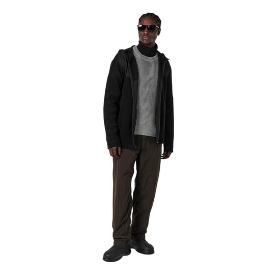 Rains - "Sintra" Fleecejacke für Herren, mit Kapuze (Schwarz) - Image 4