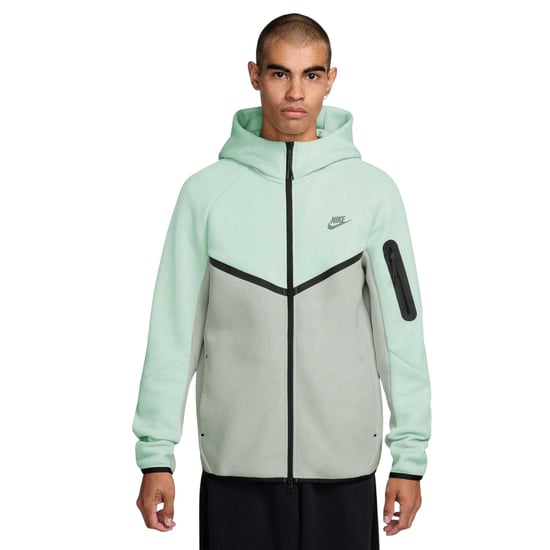 Nike - "Tech" Hoodie mit durchgehendem Reißverschluss für Herren (Hellgrün) - Image 1