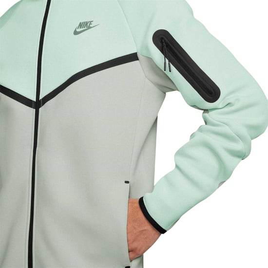 Nike - "Tech" Hoodie mit durchgehendem Reißverschluss für Herren (Hellgrün) - Image 3