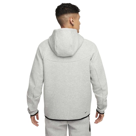 Nike - "Tech" Hoodie mit durchgehendem Reißverschluss für Herren (Grauheide meliert) - Image 2