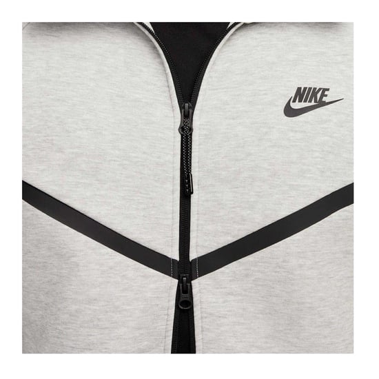 Nike - "Tech" Hoodie mit durchgehendem Reißverschluss für Herren (Grauheide meliert) - Image 4