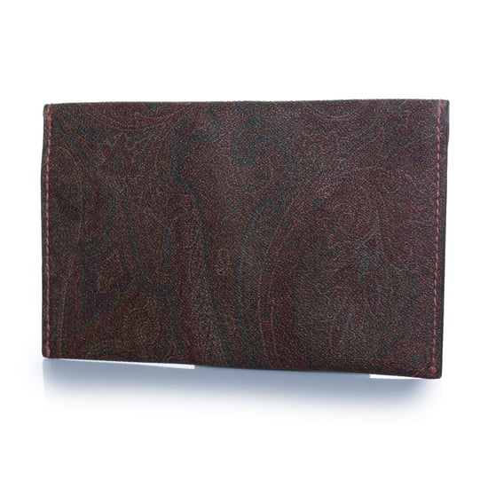 Etro Clutch aus Leder mit Paisley-Print - Image 2
