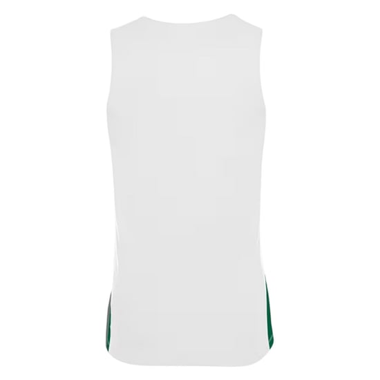 Nike - Basketball-Trikot für Kinder, V-Ausschnitt, Ärmellos (Weiß/Tannengrün) - Image 2