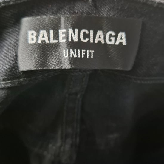 Balenciaga High-Rise Wide-Leg Jeans im Used-Look aus schwarzem Baumwoll-Denim - Image 4