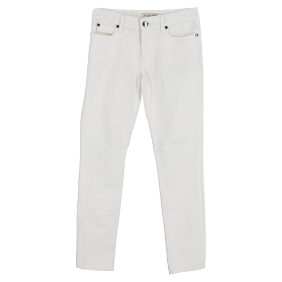 Burberry Straight-Leg Jeans aus weißer Baumwolle - Image 1
