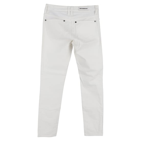 Burberry Straight-Leg Jeans aus weißer Baumwolle - Image 2