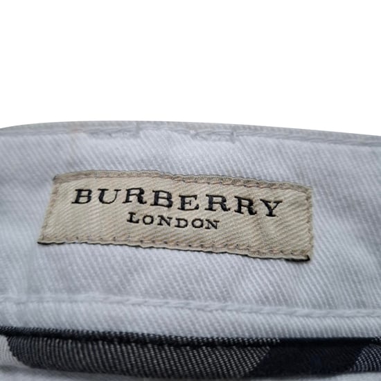 Burberry Straight-Leg Jeans aus weißer Baumwolle - Image 3