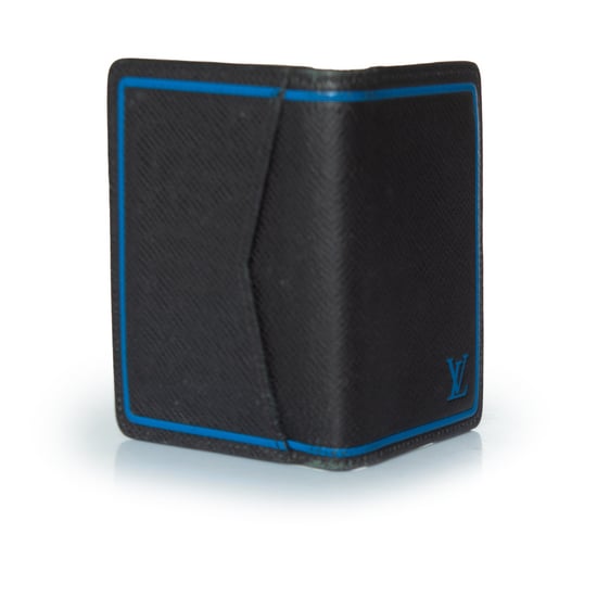 Louis Vuitton Taiga Organizer in Schwarz und Blau - Image 2