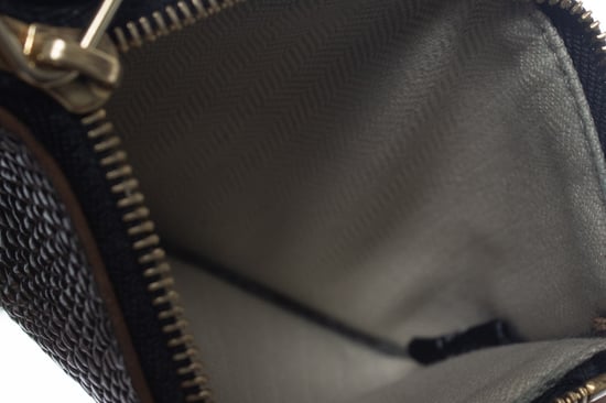 Mulberry x Acne Studios, schwarzbraune Handgelenktasche - Image 6