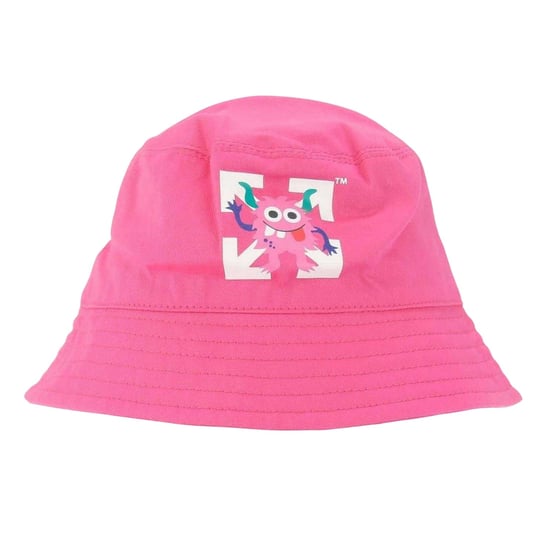 Off White - Schlapphut, Canvas (Pink) - Image 1