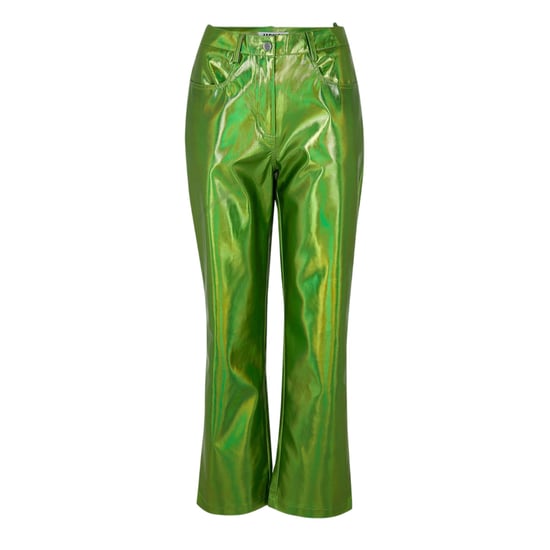 AmyLynn - "Lupe" Hosen für Damen (Grün Metallic) - Image 1
