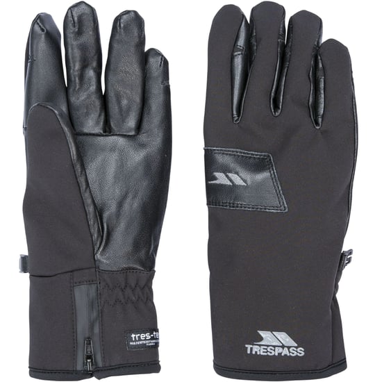 Trespass - Athletisch-Handschuhe für Herren, Leder, Schneesportarten (Schwarz) - Image 3
