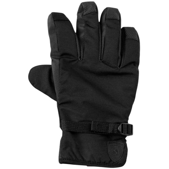 Puma - Schild Logo-Handschuhe für Herren, Fleece (Schwarz) - Image 1