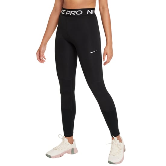 Nike - "Pro" Strumpfhosen für Mädchen (Schwarz/Weiß) - Image 2