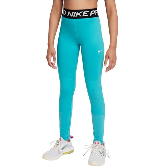 Nike - "Pro" Strumpfhosen für Mädchen (Staubiges Kaktusgrün) - Image 2