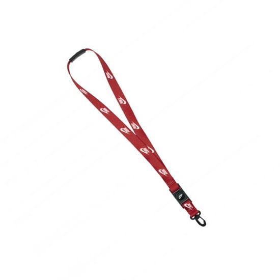 Nike - "Club Standard" Schlüsselband (Rot/Schwarz/Weiß) - Image 2